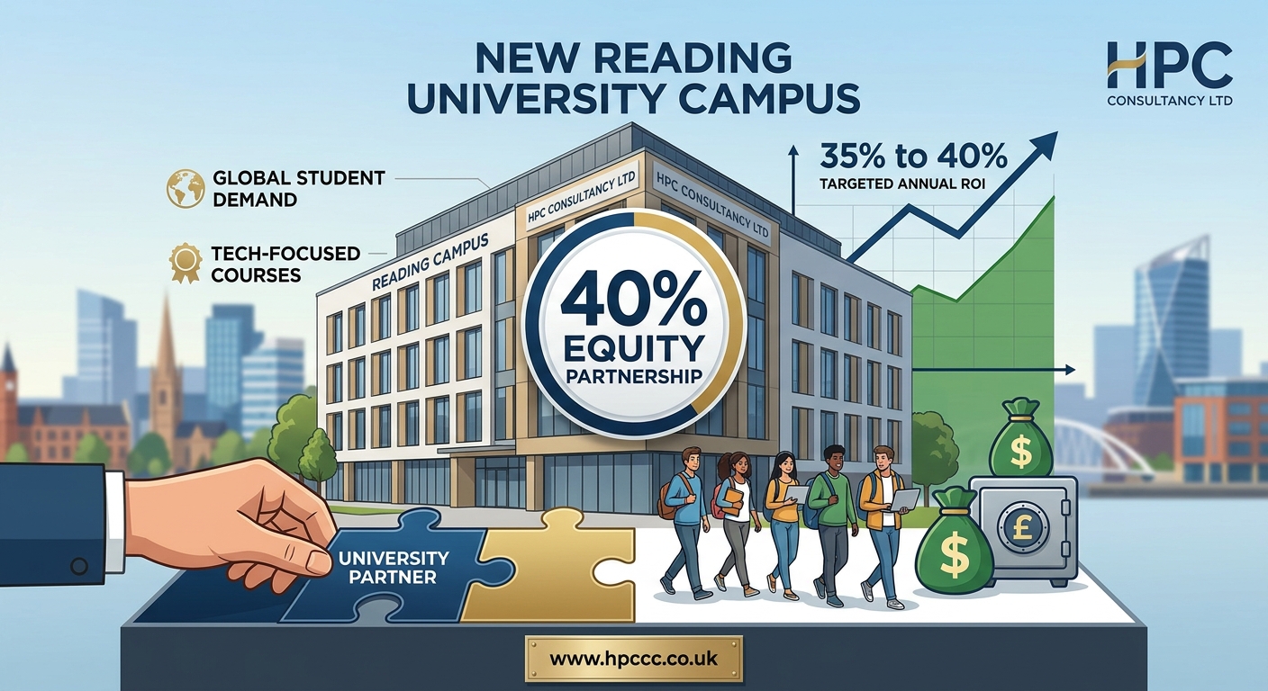 40% Equity Partnership in New Reading University Campus, seeking Kuwait Investor